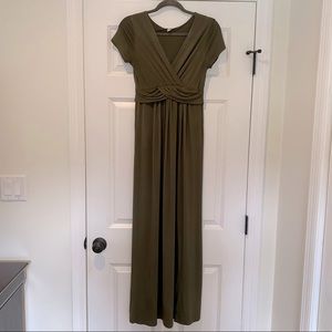 Spring/Summer Lightweight Maternity Maxi Dress